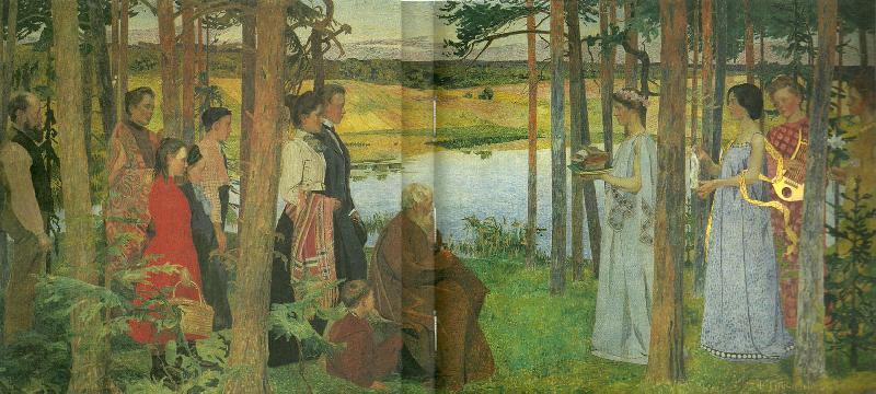 Carl Wilhelmson en allegori